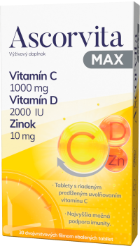 Ascorvita MAX 30 tabliet