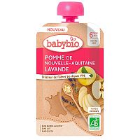 Babybio Jablko levandule 3 x 120 g