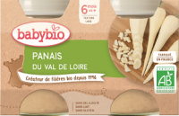 Babybio paštrnák 2 x 130 g