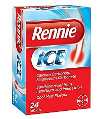 Bayer Rennie Ice bez cukru 24 ks