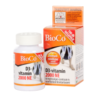BioCo D3 vitamín 2000 IU 100 tabliet