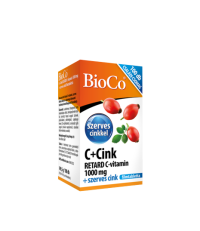BioCo vitamín C RETARD 1000 mg + organický zinok 100 ks