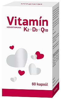 Biomedica Vitamín K2+D3+Q10 60 toboliek