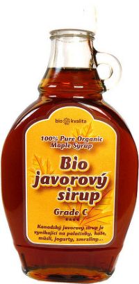 BioNebio BIO Javorový sirup 100% Grade C 250ml