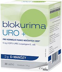 Blokurima URO+ 2 g D-manózy 30 vrecek