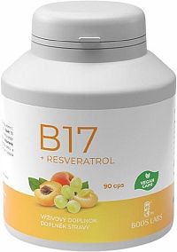 Boos Labs B17 + RESVERATROL 90 kapsúl