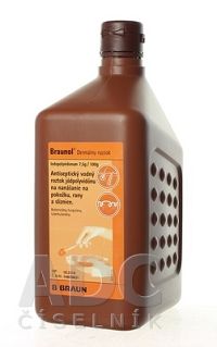 Braunol sol der PE fľaša 1x1000 ml