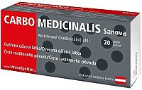 CARBO Medicinalis Sanova 20 tabliet