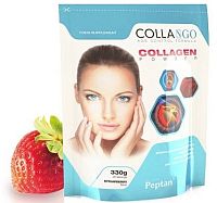 Collango Hydrolizovaný kolagén Jahoda 330 g