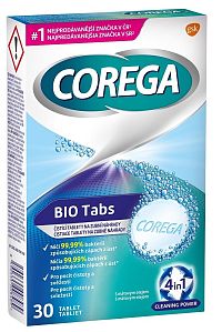 Corega Antibakteriálne čistiace tablety 30ks