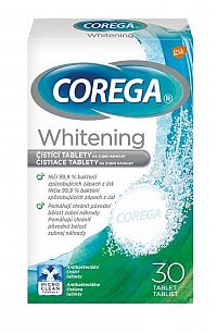 Corega Whitening tabs 30 ks