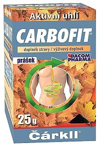Dacom Pharma Carbofit prášok 25 g