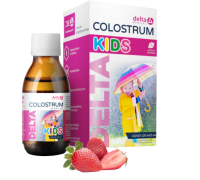 Delta colostrum liquid jahoda 125 ml