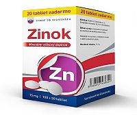 Dobré zo Slovenska Zinok 15 mg 120 tabliet