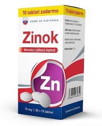 Dobré zo Slovenska Zinok 15 mg 40 tabliet