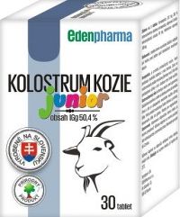 EDENPharma KOLOSTRUM KOZIE Junior 30 tabliet