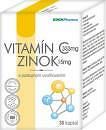 EdenPharma Vitamín C + Zinok 30 kapsúl