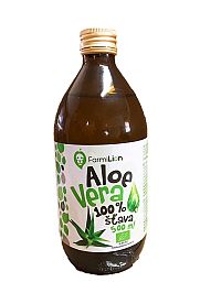 Farmilion Aloe vera šťava 100% BIO 500 ml