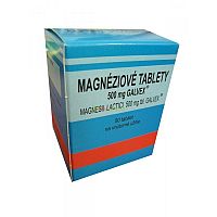 Galvex Magnéziové tablety 500mg 80 tabliet