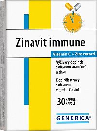 Generacia Zinavit immune 30 kapsúl