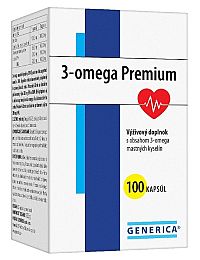 Generica 3-omega Premium 100 kapsúl