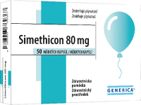 Generica Simethicon 80 mg 50 kapsúl