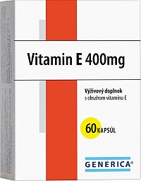 Generica Vitamin E 400 mg 60 kapsúl