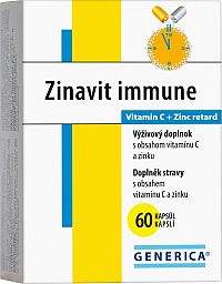 GENERICA Zinavit immune 60 kapsúl