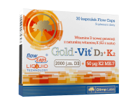 Gold-Vit D3 + K2 30 kapsúl