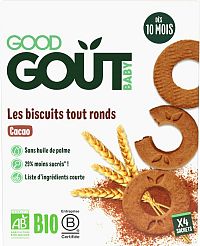 Good Gout BIO Kakaové kolieska 80g