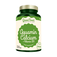 GreenFood Aquamin + Vitamín D3 60 kapsúl