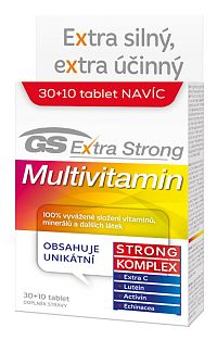GS Extra Strong Multivitamín 30 + 10 tabliet