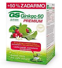 GS Ginkgo 60 Premium 60+30 tabliet