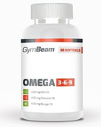 GymBeam Omega 3-6-9 60 kapsúl