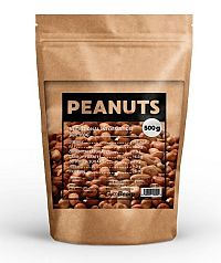 GymBeam Peanuts 500 g unsalted