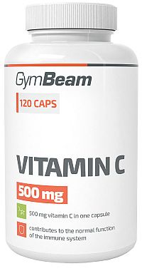 GymBeam Vitamin C 500 mg 120 kaps.