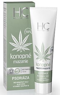 Health Culture konopné mazání lupénka 75 ml