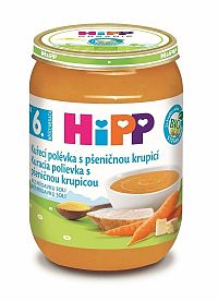 HiPP BIO Slepačia s pšeničnou krupicou 190 g