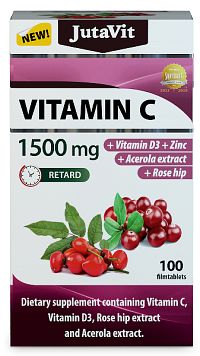 JutaVit Vitamín C 1500 mg 100 ks