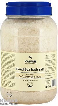 Kawar Sůl z Mrtvého moře 3 kg