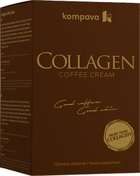 Kompava Collagen Coffee Cream 300 g 50 dávok