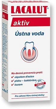 Lacalut Activ ústna voda 300 ml