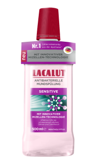 Lacalut Sensitive ústná voda 500 ml