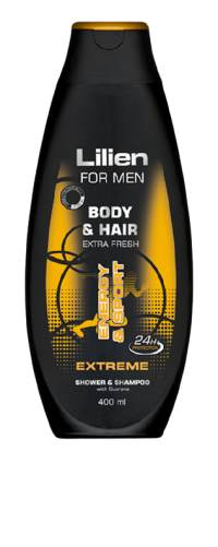 Lilien Extreme Men sprchový gél 400 ml