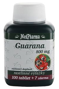 MedPharma Guarana 800 mg 107 tabliet