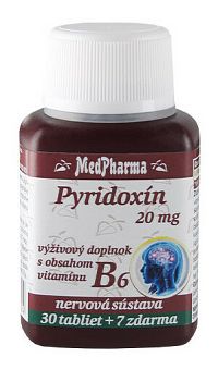 MedPharma Pyridoxín 20 mg 37 tabliet