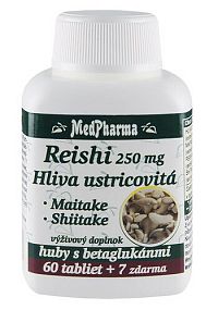 MedPharma Reishi Hlíva ústřičná 67 tabliet