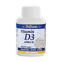 MedPharma Vitamin D3 2000 I.U. 107 kapsúl