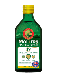 Mollers Omega 3 dospělí 50+ 250 ml