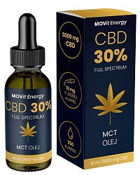 MOVit CBD 30% Full Spectrum MCT olej 10 ml